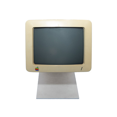 Apple II Monitor straight on