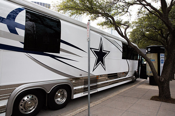 Jerry Jones' Bus!